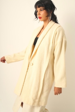 casaco off white forrado amplo na internet