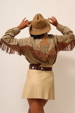 Camisa de franja cavalo WESTERN VINTAGE (Dayld country) - Capichó Brechó