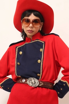 casaco vermelho Xuxa paquita classico - comprar online