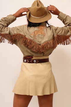 Camisa de franja cavalo WESTERN VINTAGE (Dayld country) - loja online