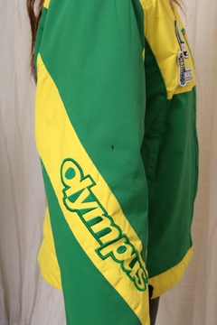 Jaqueta esportiva verde e amarela FERRARI na internet