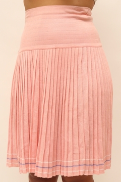 Conjunto tricot rosa SAIA + POLO laços