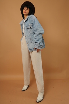 Jaqueta jeans classica azul 90’s - comprar online