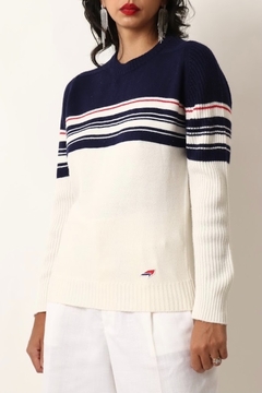 Imagem do pulover listras HOLLYWOOD vintage