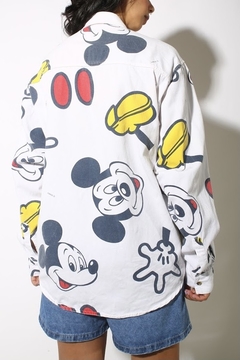 Camisa Mickey original manga longa vintage   na internet