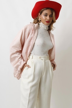 Imagem do jaqueta rosa matelasse vintage