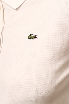 Polo lacoste branca classica original