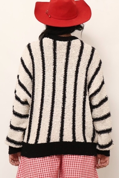 pulover textura 89’s vintage recorte color - loja online