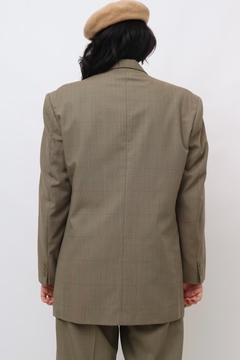 conjunto YSL verde oliva calça + blazer - loja online