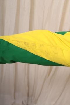Jaqueta esportiva verde e amarela FERRARI - comprar online