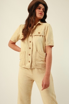 conjunto natural jurassic calça + blusa - comprar online