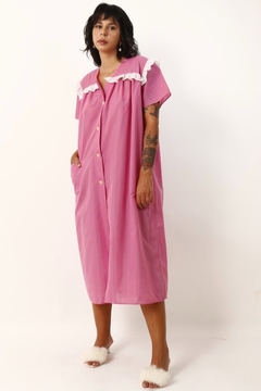 Imagem do camisola rosa amola babados vintage