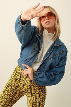 Jaqueta jeans Cropped vintage 90’s - comprar online