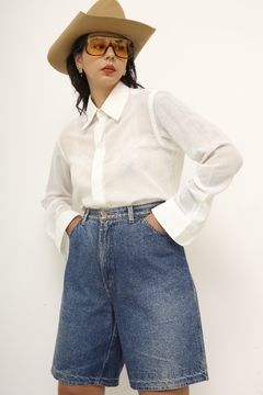 Camisa Pierre Cardin branca vintage na internet