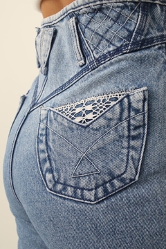 calça jeans cintura mega alta vintage - comprar online