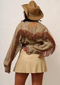 Camisa de franja cavalo WESTERN VINTAGE (Dayld country)
