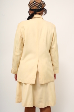 Conjunto lã saia + blazer vintage - loja online