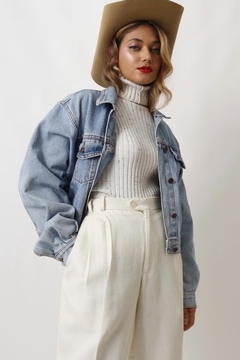 jaqueta cropped jeans 79’s - comprar online