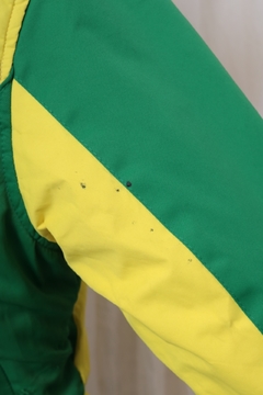 Jaqueta esportiva verde e amarela FERRARI - loja online