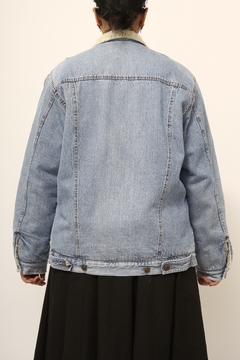 Jaqueta jeans pelo dentro vintage - loja online