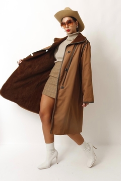 casaco estilo capa forrado pelucia na internet