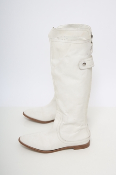 Bota branca xuxa ZARA 36 BR - comprar online