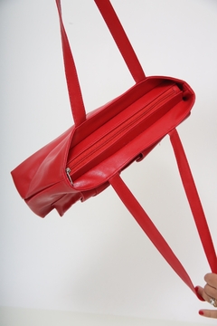 Bolsa vermelha PVC vintage - comprar online