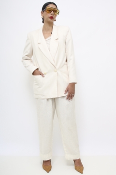 Blazer creme MAGI ROUUFF vintage - loja online