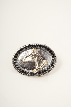 fivela mini cavalo vintage wild horse na internet