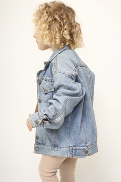 Jaqueta jeans infantil classica - comprar online