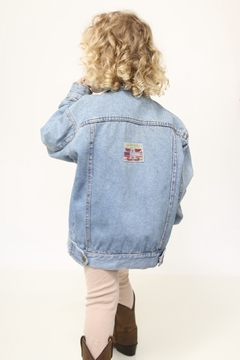 Imagem do Jaqueta jeans infantil classica