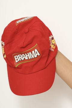 Bone brahma vermelho vintage