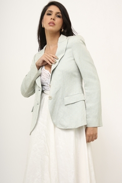 Blazer ARMANI verde listras vintage - loja online