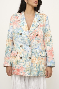 Blazer vintage flores france na internet