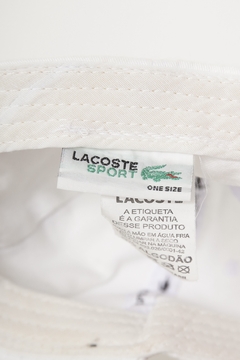 Bone lacoste branco