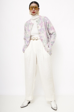 Cardigan floral ROBLES vintage - loja online