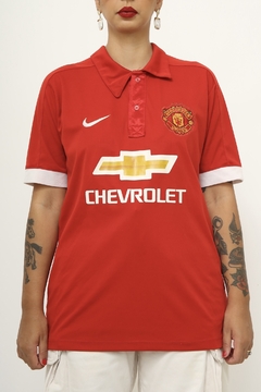 Polo MANCHESTER UNITED vermelha na internet