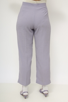 Conjunto lilas calça + terninho vintage - Capichó Brechó