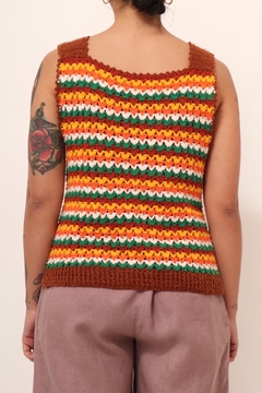 Cropped tricot era uma vez hollywood color - Capichó Brechó