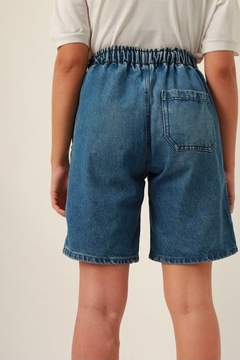 Bermunda Jeans cintura alta vintage - loja online