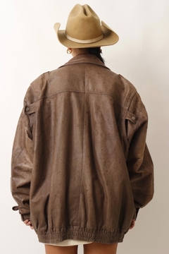 jaqueta couro bomber forrada GG - loja online