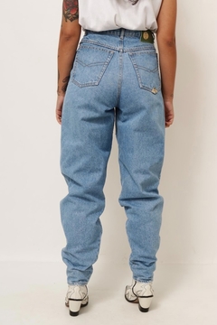 calça jeans cintura alta azul 90’s - comprar online