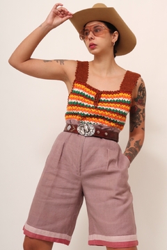 Cropped tricot era uma vez hollywood color na internet