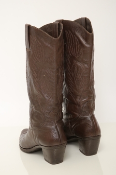 Bota marrom western classica 38 - loja online