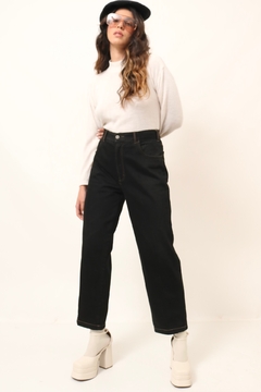 Calça jeans cintura alta reta YSL vintage - comprar online