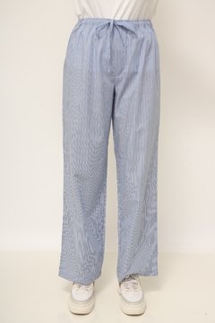 Conjunto pijama calça + blusa listras - loja online