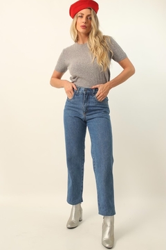 calça jeans cintura mega alta vintage 90’s - comprar online