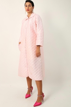 Imagem do Robe de matelasse rosa acolchoado vintage