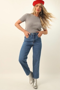 Imagem do calça jeans cintura mega alta vintage 90’s