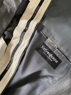 conjunto YSL calça + blazer original - loja online